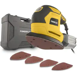 Lixadora Mão Powerplus 220W 15ACC